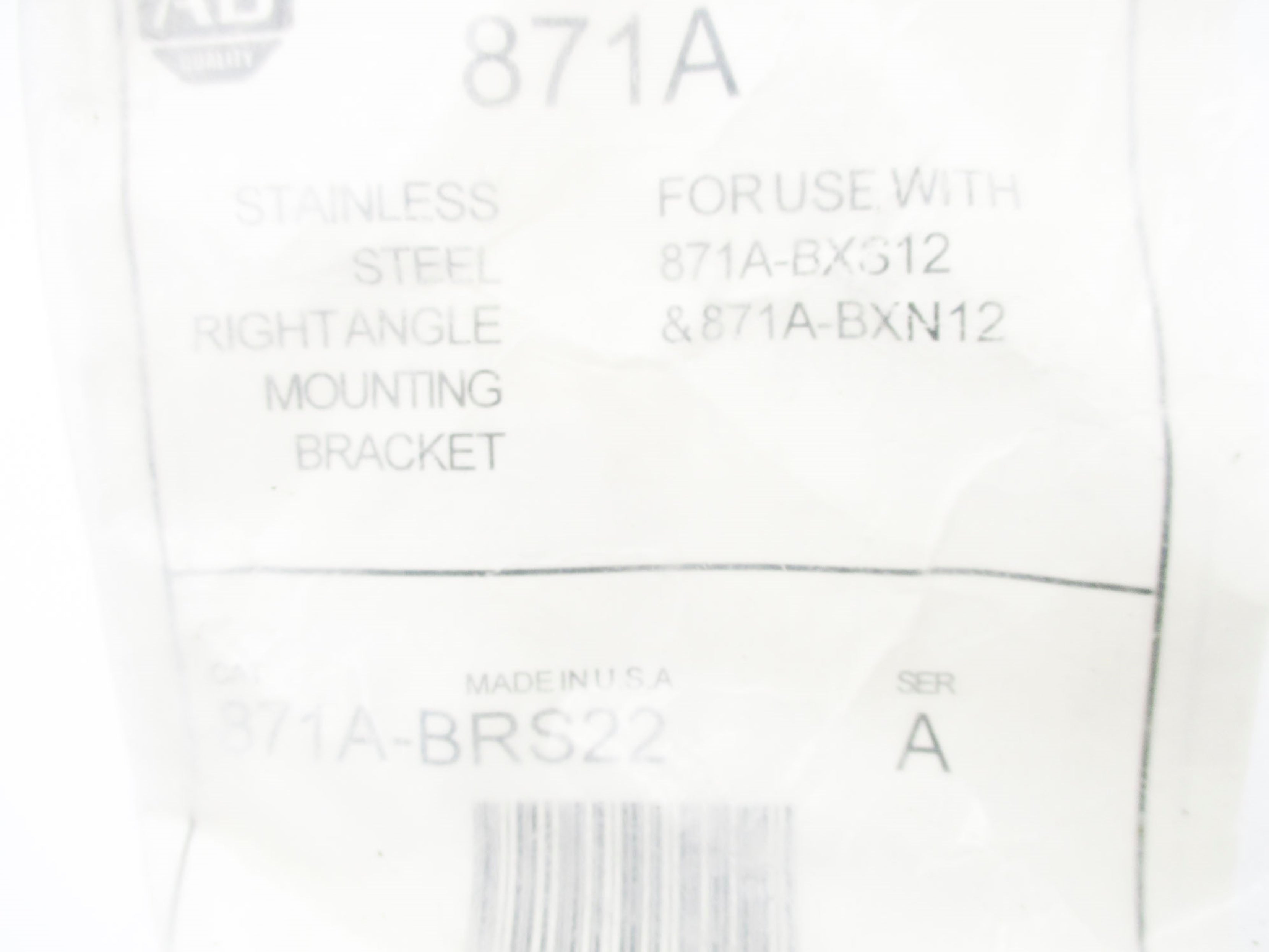 ALLEN BRADLEY 871A-BRS22 SER. ANSMP