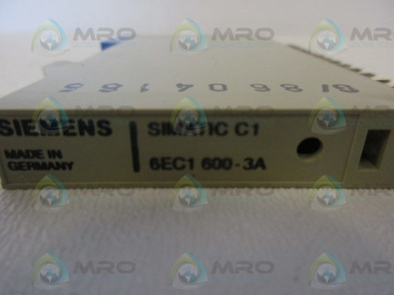 SIEMENS 6EC1 600-3A LOAD RESISTOR MODULE NSMP