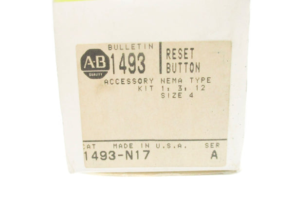 ALLEN BRADLEY 1493-N17 SER. A (BK/YL) NSMP