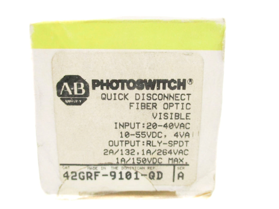 INDUSTRIAL SPARE PART 42GRF-9101-QD SER. A (BK/YL) NSMP