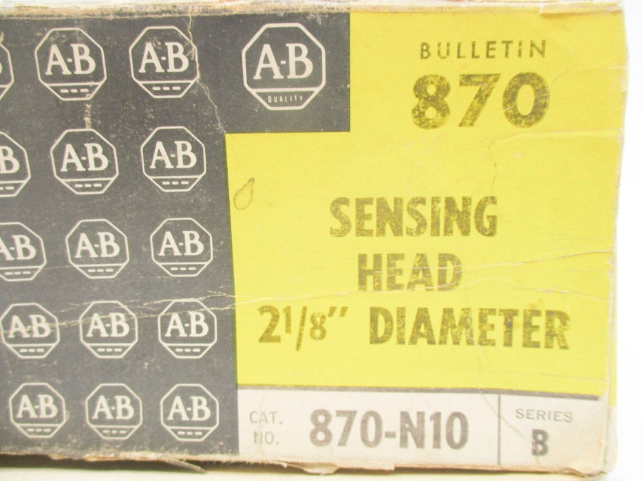 INDUSTRIAL SPARE PART 870-N10 SER. B (BK/YL) NSMP