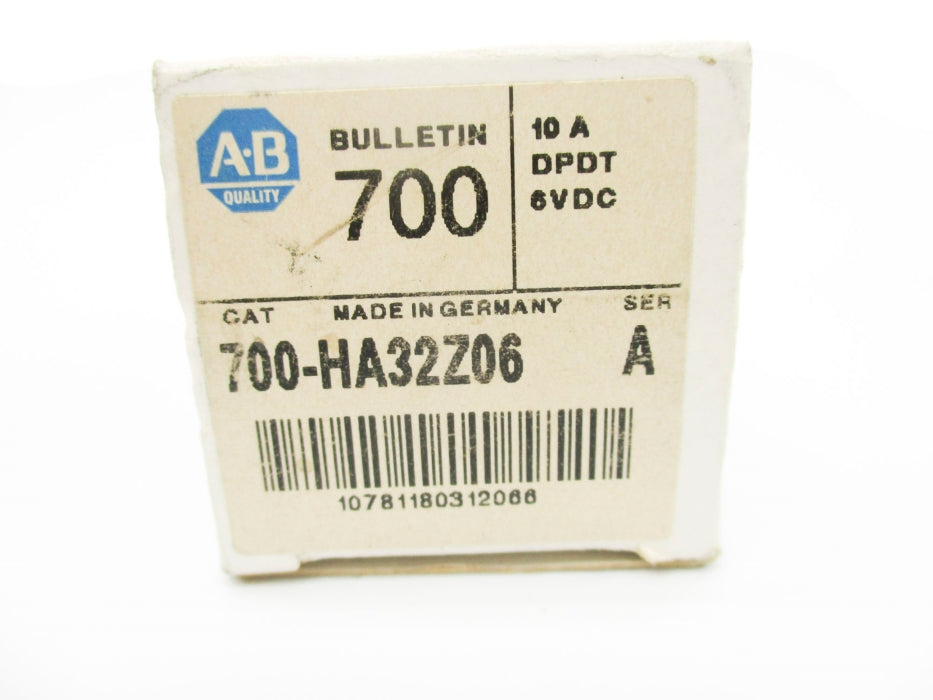 INDUSTRIAL SPARE PART 700-HA32Z06 SER. A 6VDC 10A (BK/BL) NSMP