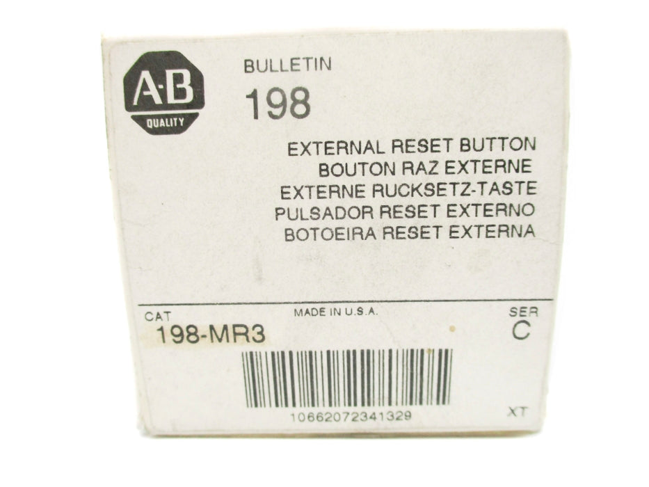INDUSTRIAL SPARE PART 198-MR3 SER. C (WH) NSMP