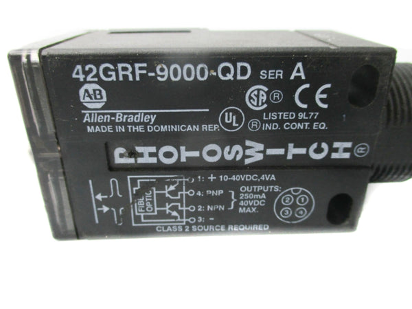 ALLEN BRADLEY 42GRF-9000-QD SER. A 10-40VDC NSNP