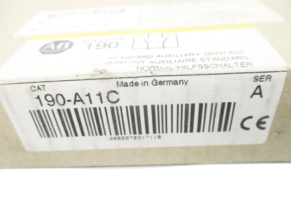 INDUSTRIAL SPARE PART 190-A11C SER. A (BR/YL) NSMP