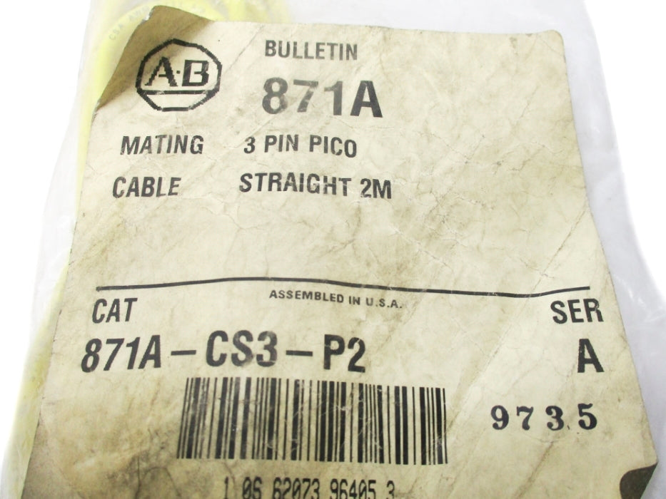 INDUSTRIAL SPARE PART 871A-CS3-P2 SER. A NSMP