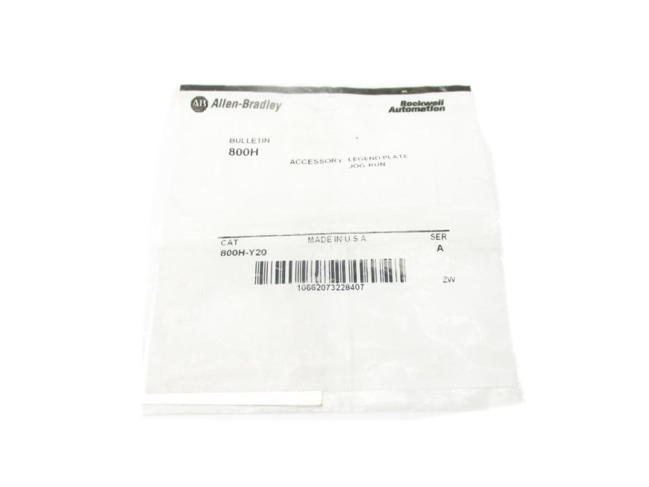 INDUSTRIAL SPARE PART 800H-Y20 SER. A NSMP