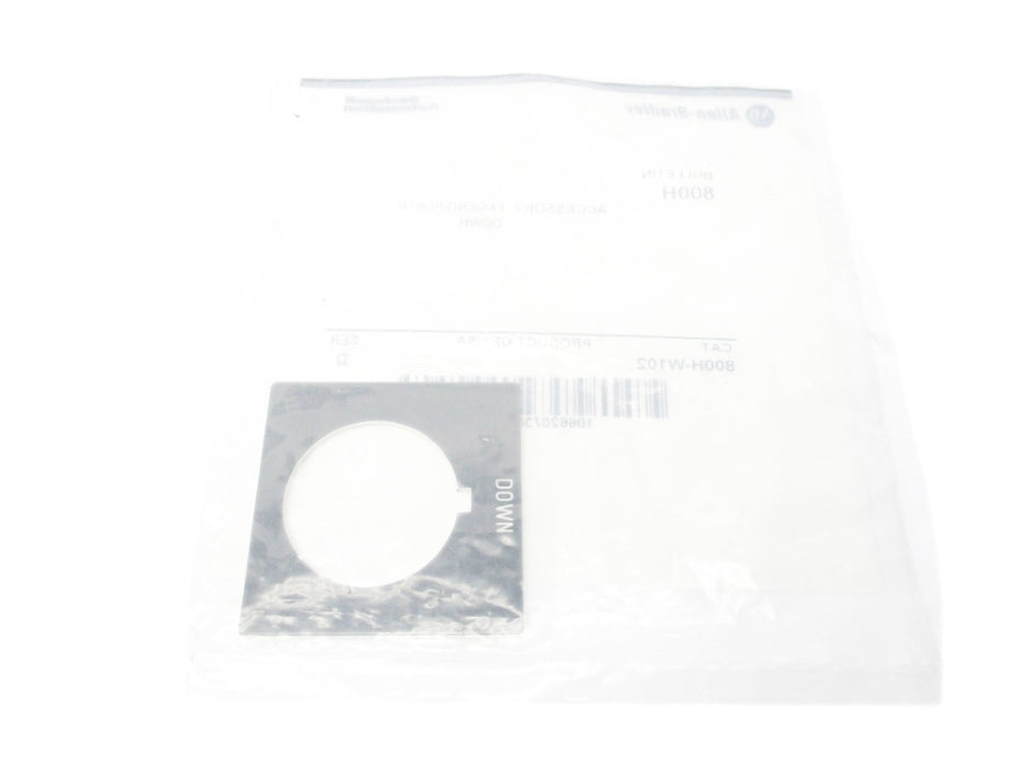 INDUSTRIAL SPARE PART 800H-W102 SER. D NSMP