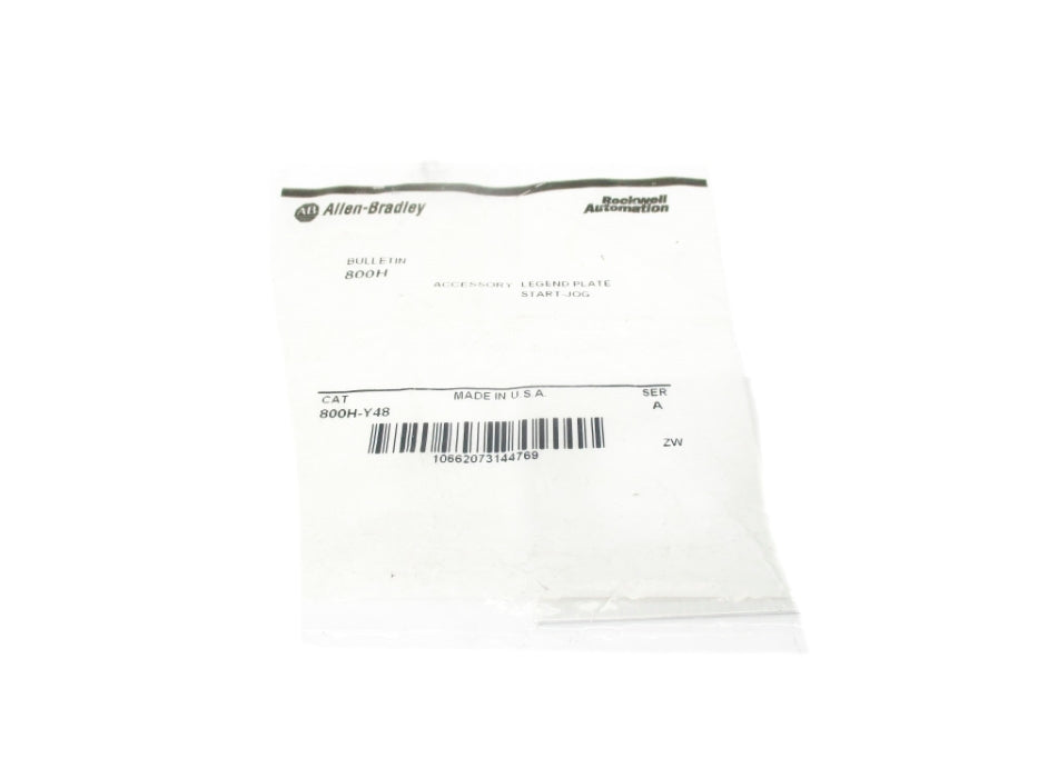 INDUSTRIAL SPARE PART 800H-Y48 SER. A NSMP