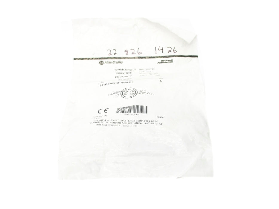 INDUSTRIAL SPARE PART 871D-MW2GP165A-D4 SER. A NSMP