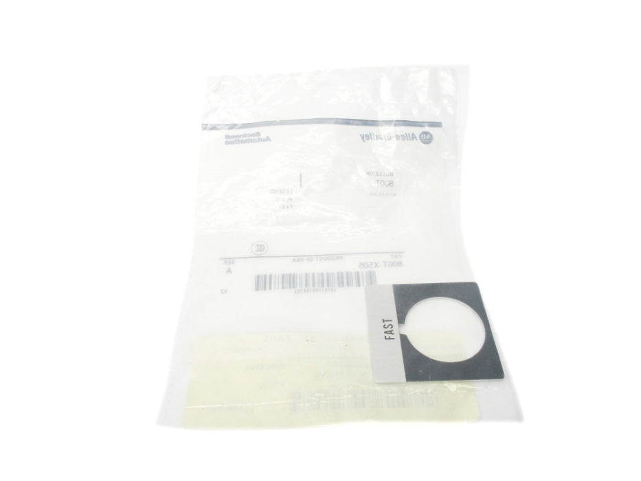 INDUSTRIAL SPARE PART 800T-X505 SER. A NSMP