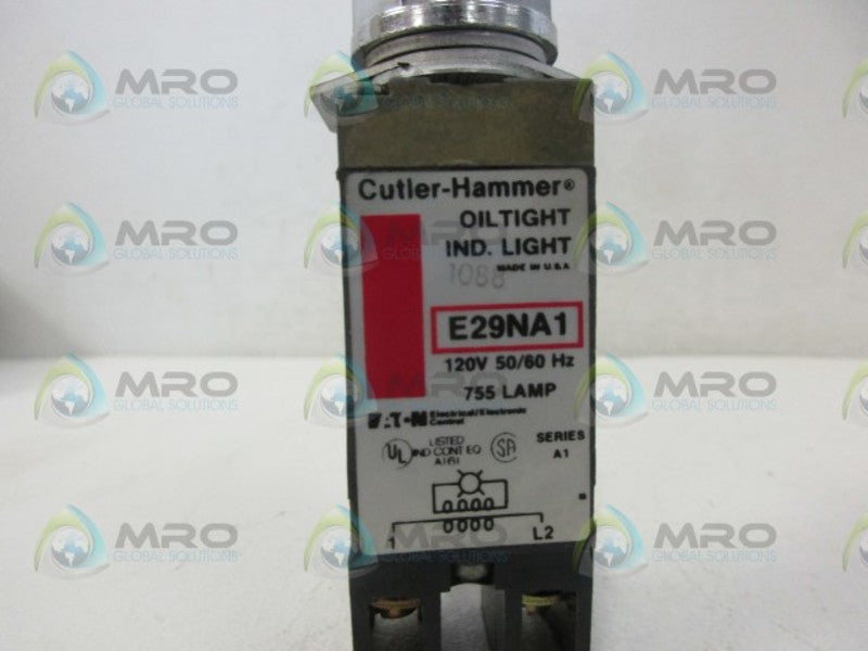 CUTLER HAMMER E29NA1 OILTIGHT INDICATING LIGHT UNMP
