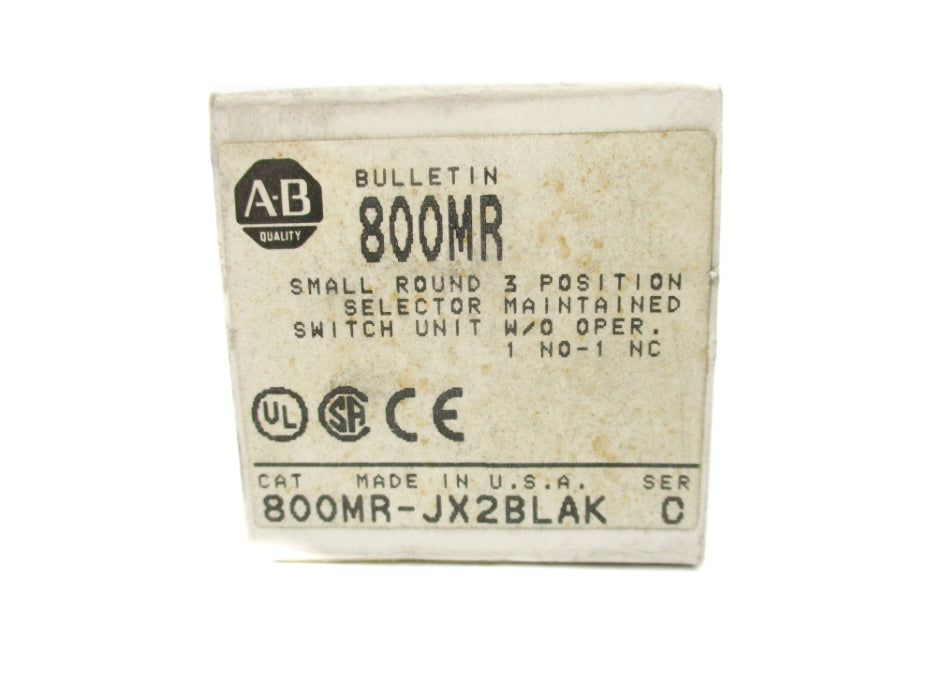 INDUSTRIAL SPARE PART 800MR-JX2BLAK SER. C (GY/BL) (AS PICTURED) NSMP