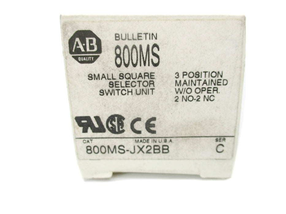 INDUSTRIAL SPARE PART 800MS-JX2BB SER. C (AS PICTURED) (WH) NSMP