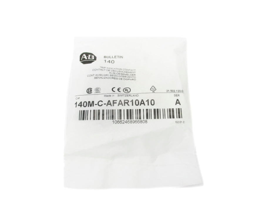 ALLEN BRADLEY 140M-C-AFAR10A10 SER. A 240VAC 4A NSMP