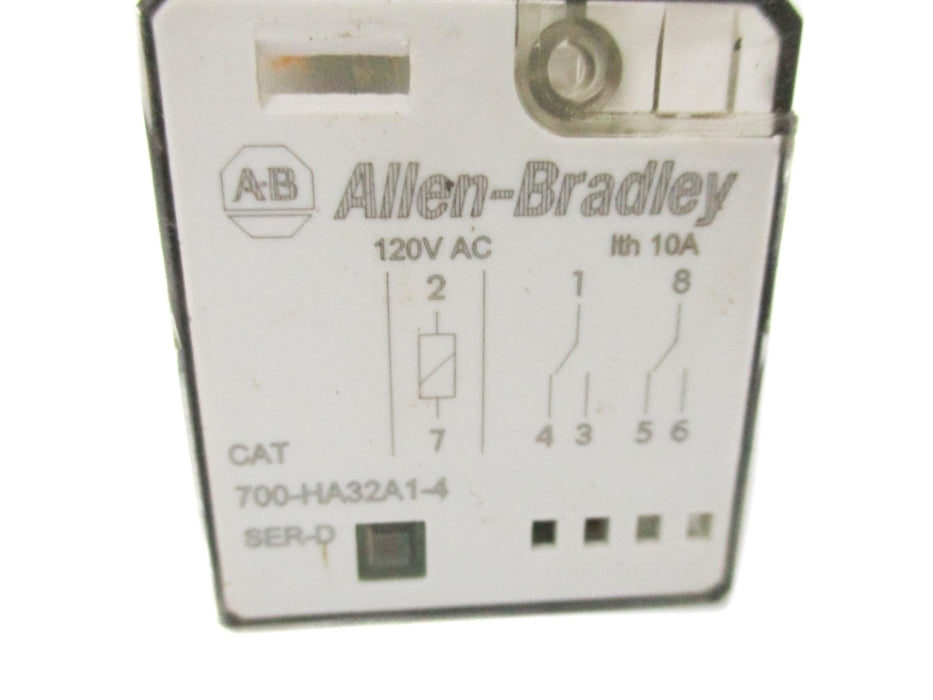 INDUSTRIAL SPARE PART 700-HA32A1-4 SER. D 120VAC 10A UNMP