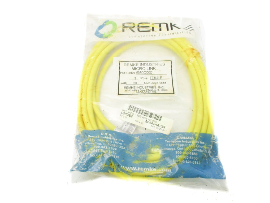 REMKE INDUSTRIES 603C0200C NSMP