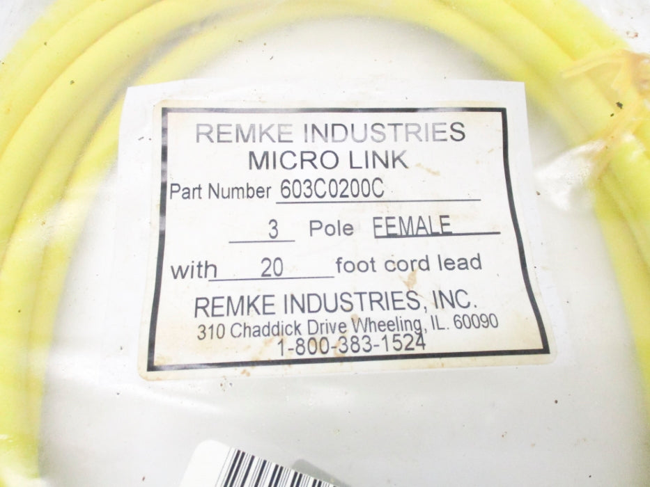REMKE INDUSTRIES 603C0200C NSMP