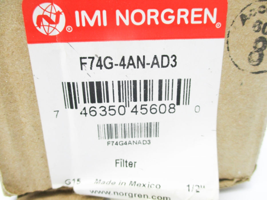 NORGREN F74G-4AN-AD3 250PSI 1/2" NSMP