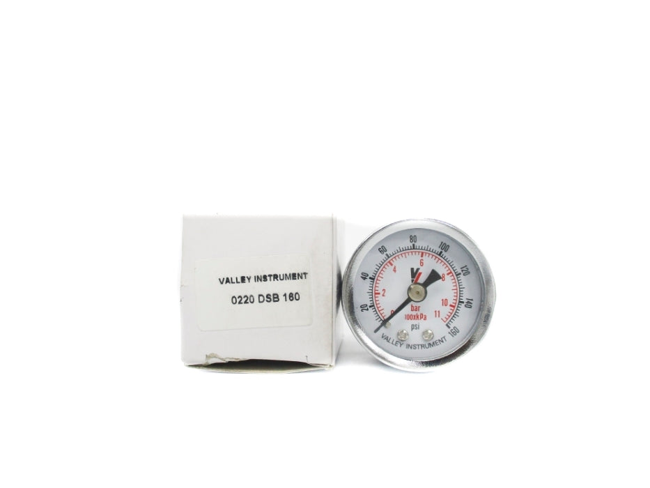 VALLEY INSTRUMENTS 0220DSB160 0-160PSI NSMP