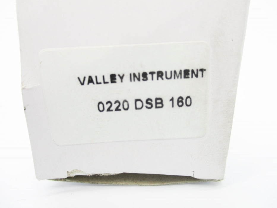 VALLEY INSTRUMENTS 0220DSB160 0-160PSI NSMP