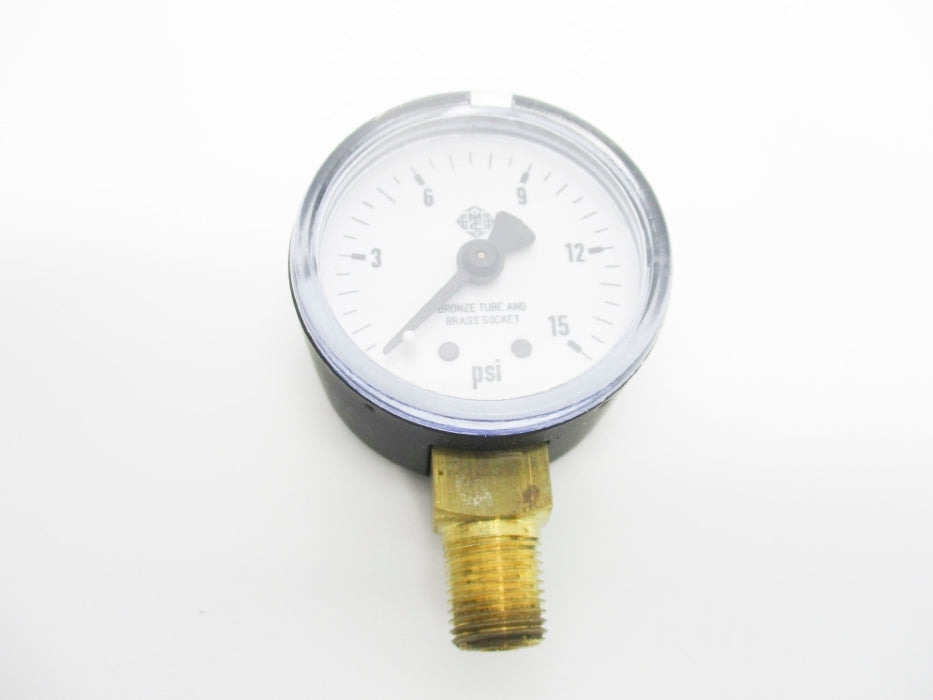 MCDANIEL CONTROLS R8A 0-15PSI NSMP