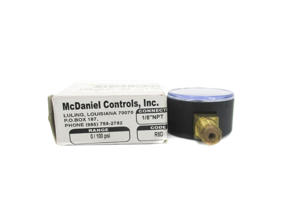 MCDANIEL CONTROLS R8D 0-100PSI NSMP