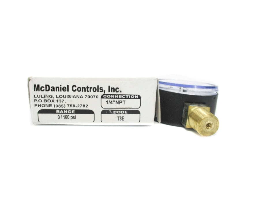 MCDANIEL CONTROLS T8E 0-160PSI NSMP