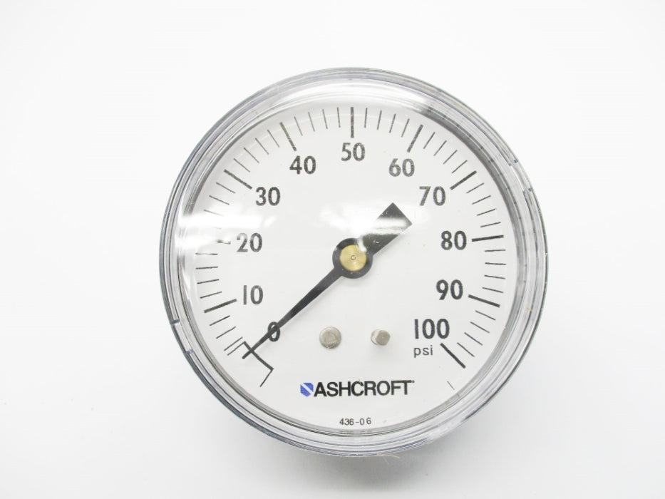 ASHCROFT 25W1005PH02B100# 0-100PSI NSMP