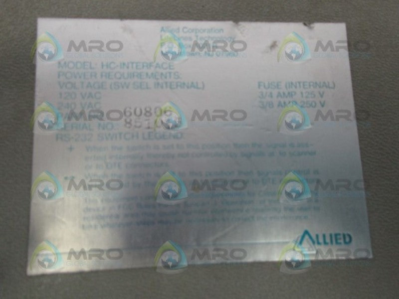 LIFELINES 60806 INVENTORY MANAGEMENT SYSTEM UNMP