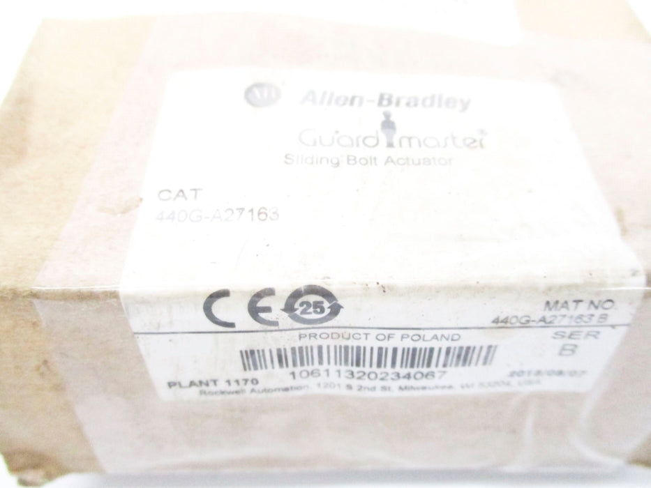 INDUSTRIAL SPARE PART 440G-A27163 SER. B (BR/WH) NSMP