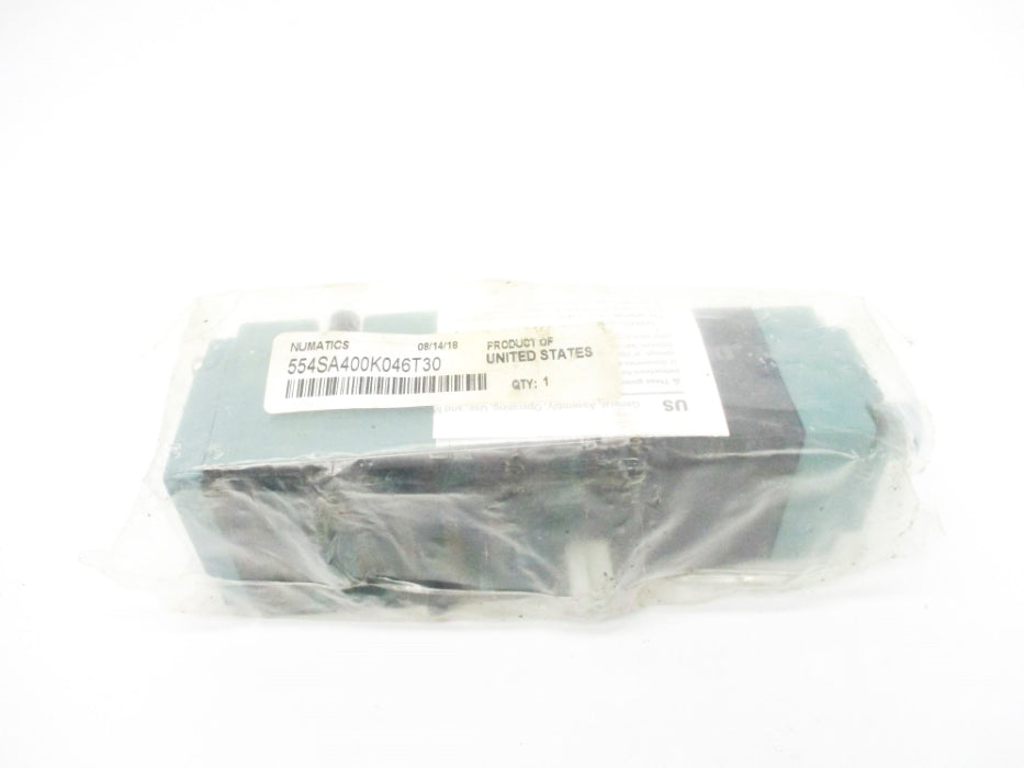 NUMATICS 554SA400K046T30 110-120V 0.37A 150PSI NSNP