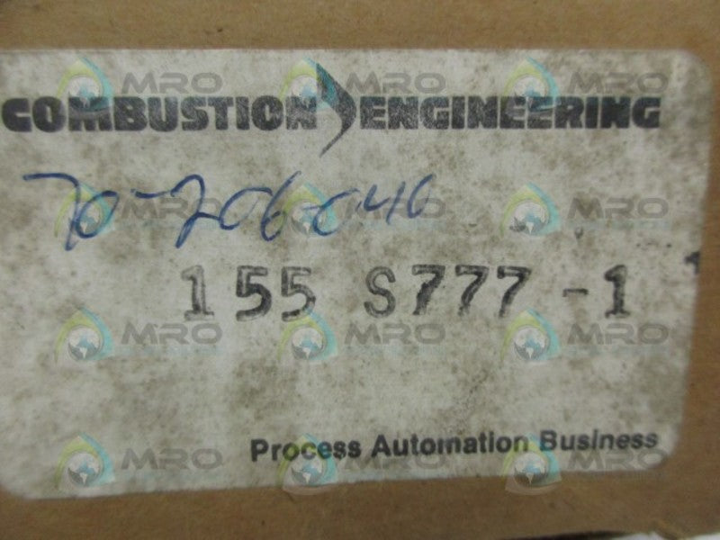 COMBUSTION 155S777-1 RELAY REPLACEMENT KIT NSMP