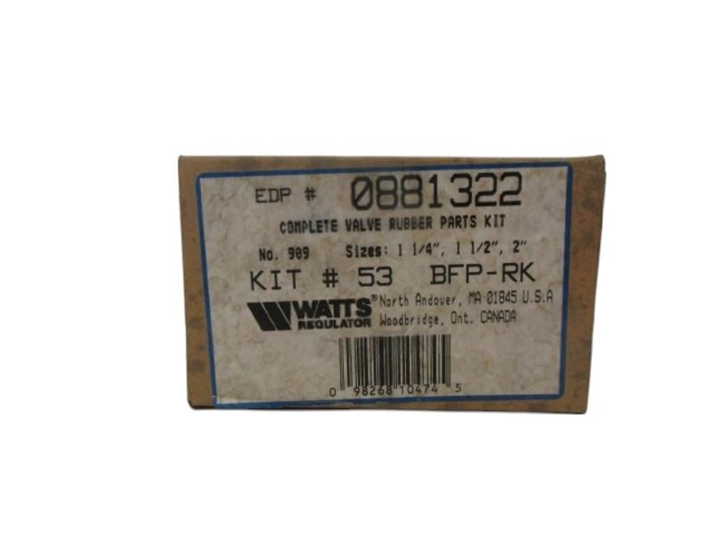 WATTS 0881322 VALVE RUBBER KIT (AS PICTURED) NSMP