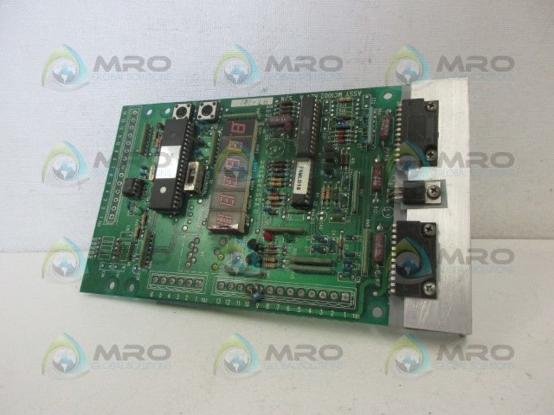 MICRO MC1002 DISPLAY DRIVER MODULE  REV.A UNMP