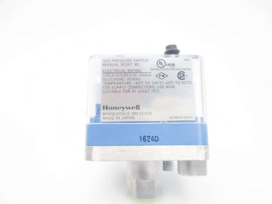 HONEYWELL C6097B1002 120-240VAC 5.0A 12-60INWC NSMP