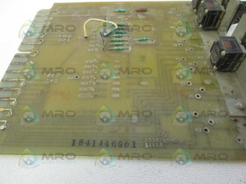 WESTINGHOUSE 233P769H01A CONTROL BOARD 6 CHANNEL POTENTIOMETER UNMP