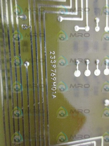 WESTINGHOUSE 233P769H01A CONTROL BOARD 6 CHANNEL POTENTIOMETER UNMP