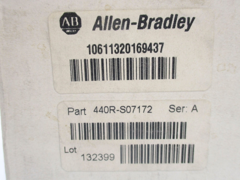 INDUSTRIAL SPARE PART 440R-S07172 SER. A 24VDC/AC (WH) NSMP