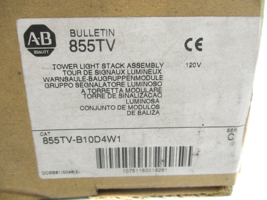 INDUSTRIAL SPARE PART 855TV-B10D4W1 SER. C (BR/WH) NSMP