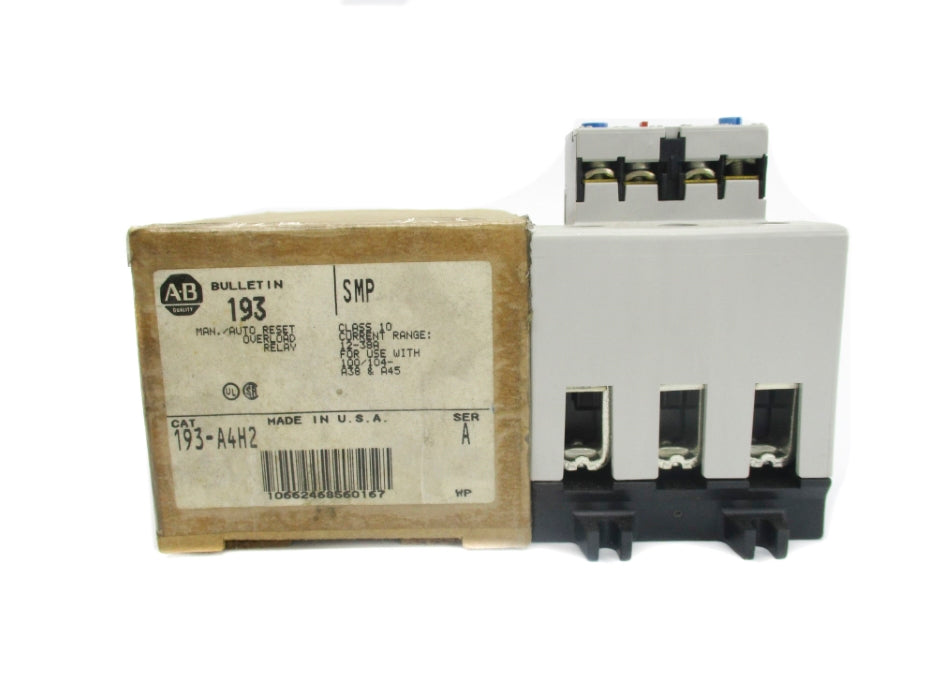 INDUSTRIAL SPARE PART 193-A4H2 SER. A 600V 12-38A(BR/WH) NSMP