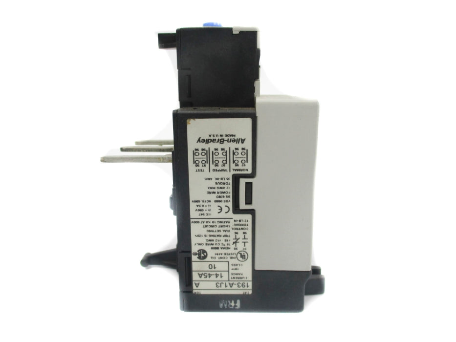 INDUSTRIAL SPARE PART 193-A1J3 SER. A 600V 14-45A (BR/WH) NSMP