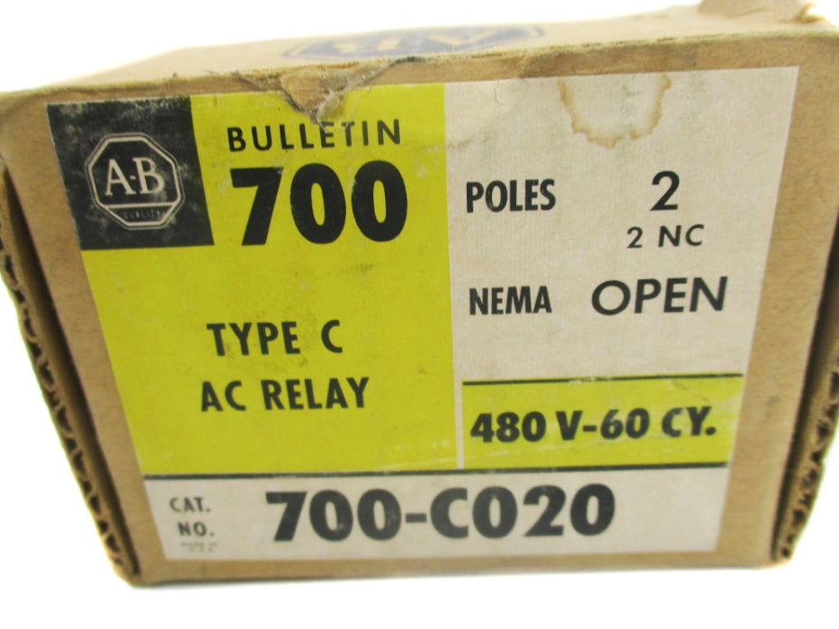 INDUSTRIAL SPARE PART 700-C020 480V 10A (BR/YL) NSMP