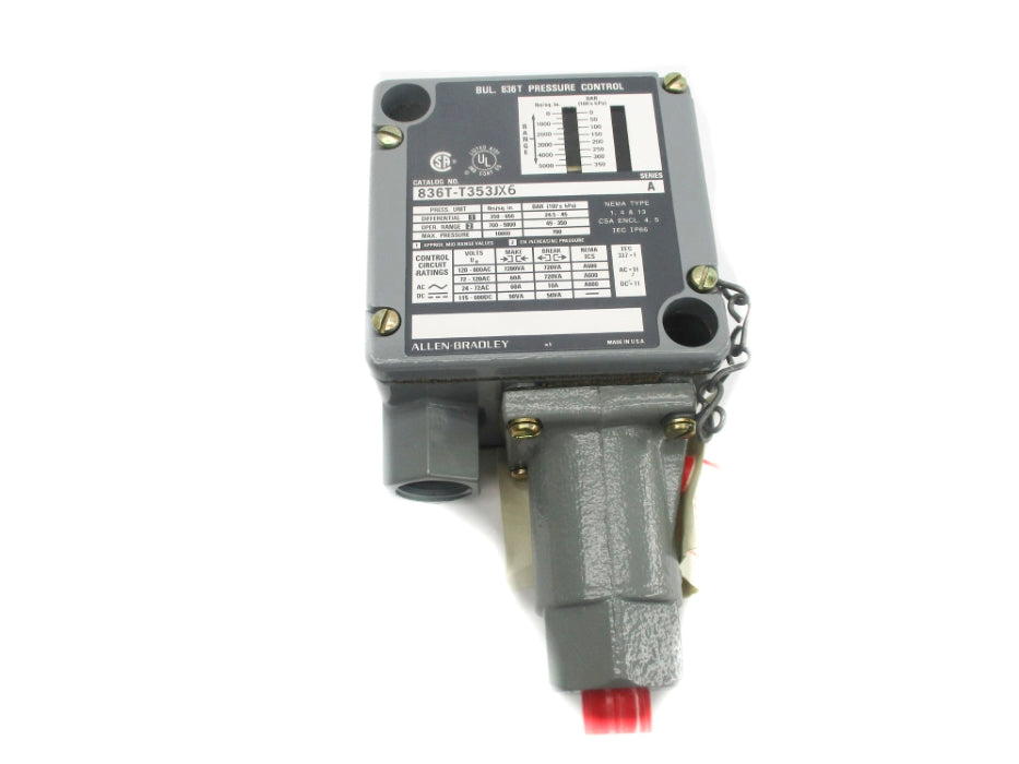 INDUSTRIAL SPARE PART 836T-T353JX6 SER. A 700-5000PSI (BR/WH) NSMP