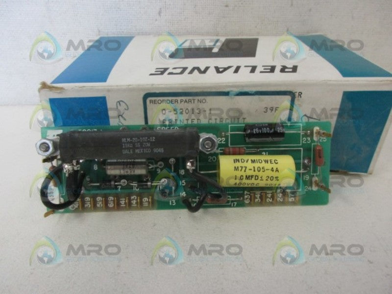 RELIANCE 0-52013-1 SPEED REGULATOR NSMP