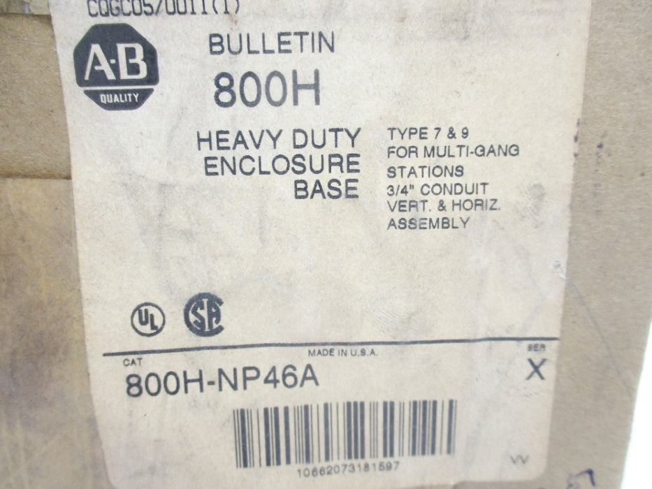INDUSTRIAL SPARE PART 800H-NP46A SER. X (BR/WH) NSMP
