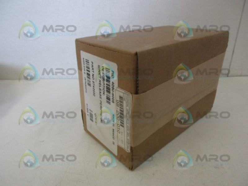 TYCO SIMPLEXGRINNELL 0742950 IDNET RELEASE PERIPHERAL NSFS