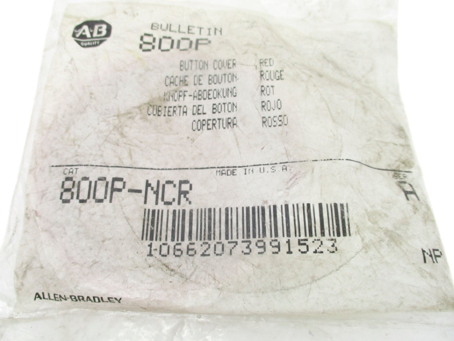 INDUSTRIAL SPARE PART 800P-NCR SER. A NSMP