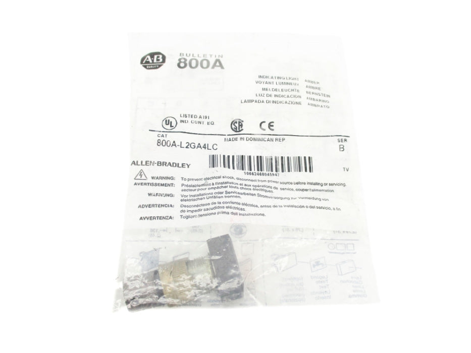 INDUSTRIAL SPARE PART 800A-L2GA4LC SER. B NSMP