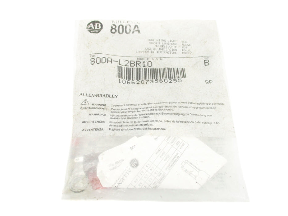 INDUSTRIAL SPARE PART 800A-L2BR10 SER. B NSMP